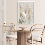 Neutral Pampas Grasses III Art Print