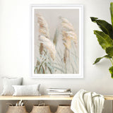 Neutral Pampas Grasses III Art Print