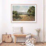 August Fields Gray Art Print