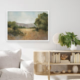 August Fields Gray Art Print