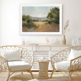 August Fields Gray Art Print