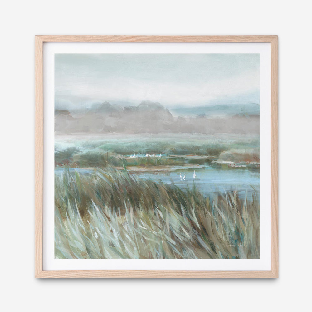 Winged Sanctuary (Square) Art Print