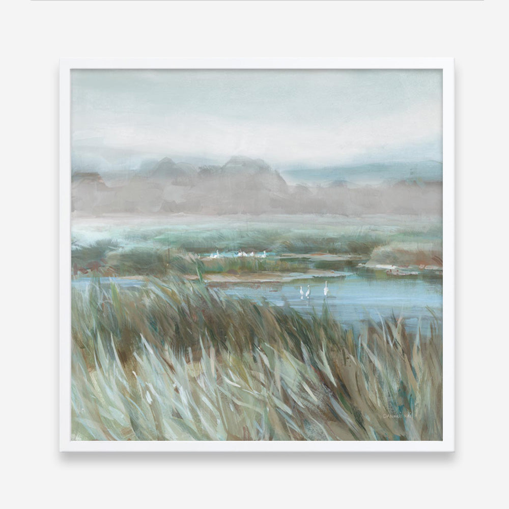 Winged Sanctuary (Square) Art Print