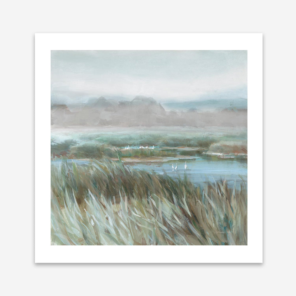 Winged Sanctuary (Square) Art Print