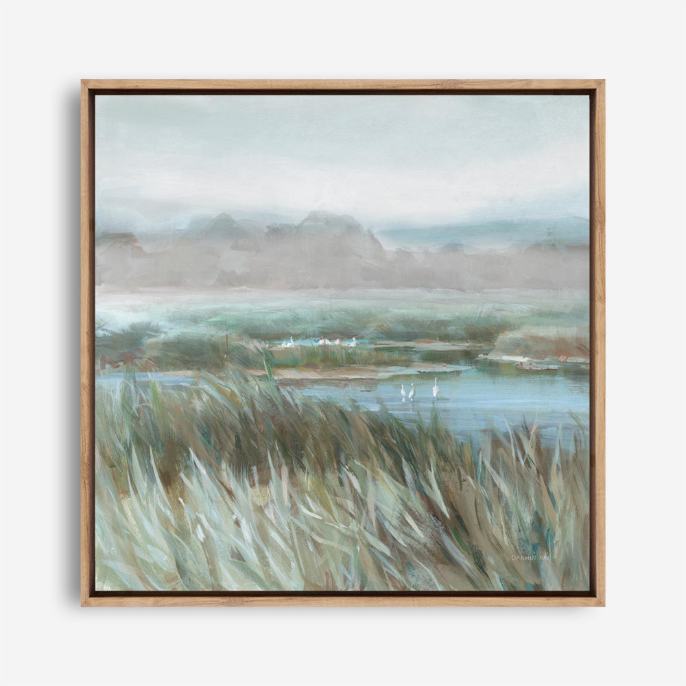 Winged Sanctuary (Square) Canvas Print