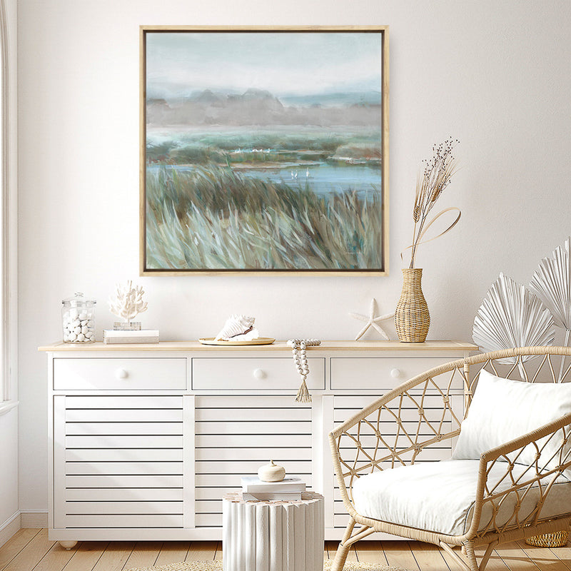 Winged Sanctuary (Square) Canvas Print