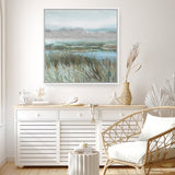 Winged Sanctuary (Square) Canvas Print