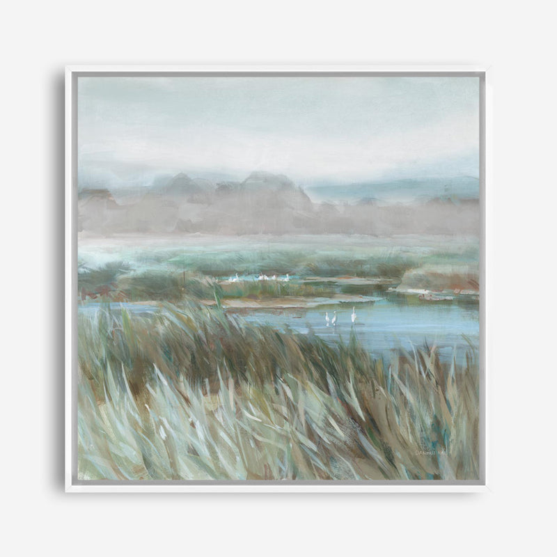 Winged Sanctuary (Square) Canvas Print