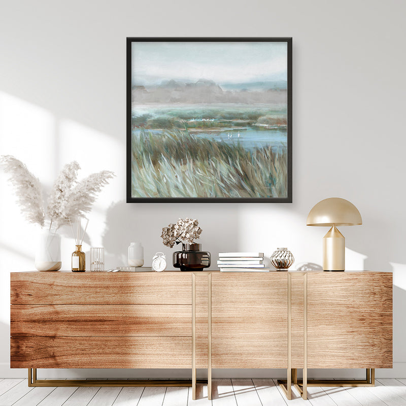 Winged Sanctuary (Square) Art Print