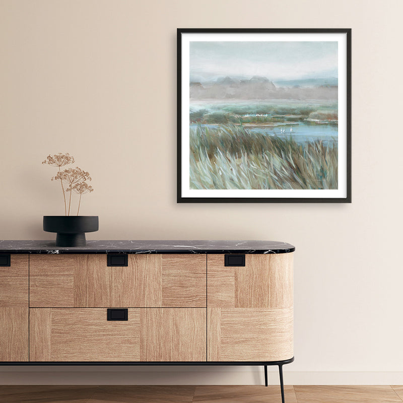 Winged Sanctuary (Square) Art Print