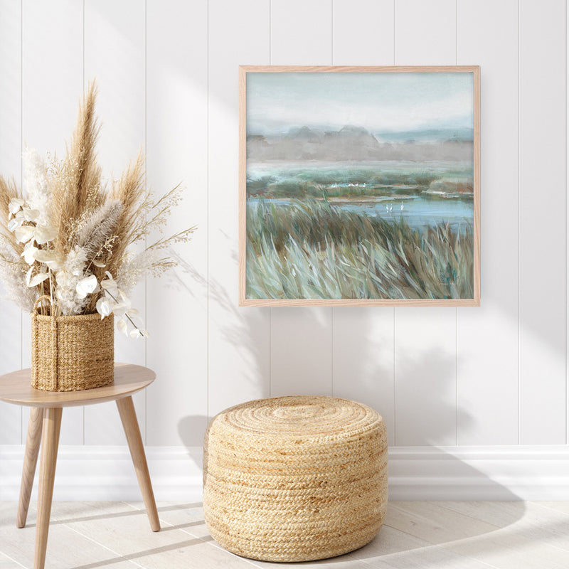 Winged Sanctuary (Square) Art Print
