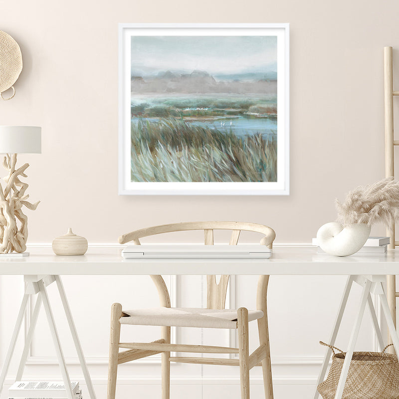 Winged Sanctuary (Square) Art Print