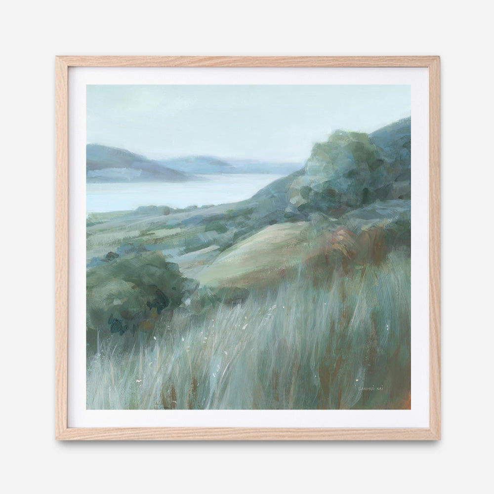 Stillness Hill (Square) Art Print
