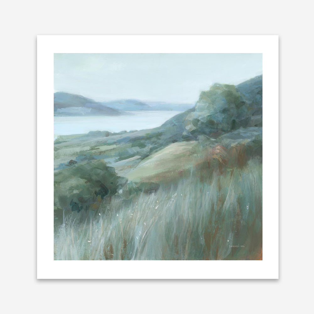 Stillness Hill (Square) Art Print