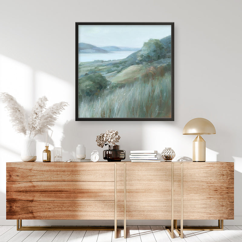 Stillness Hill (Square) Art Print