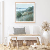 Stillness Hill (Square) Art Print