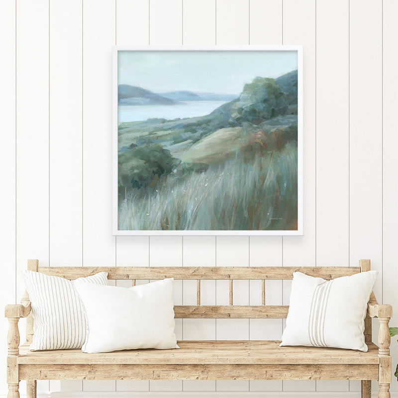 Stillness Hill (Square) Art Print