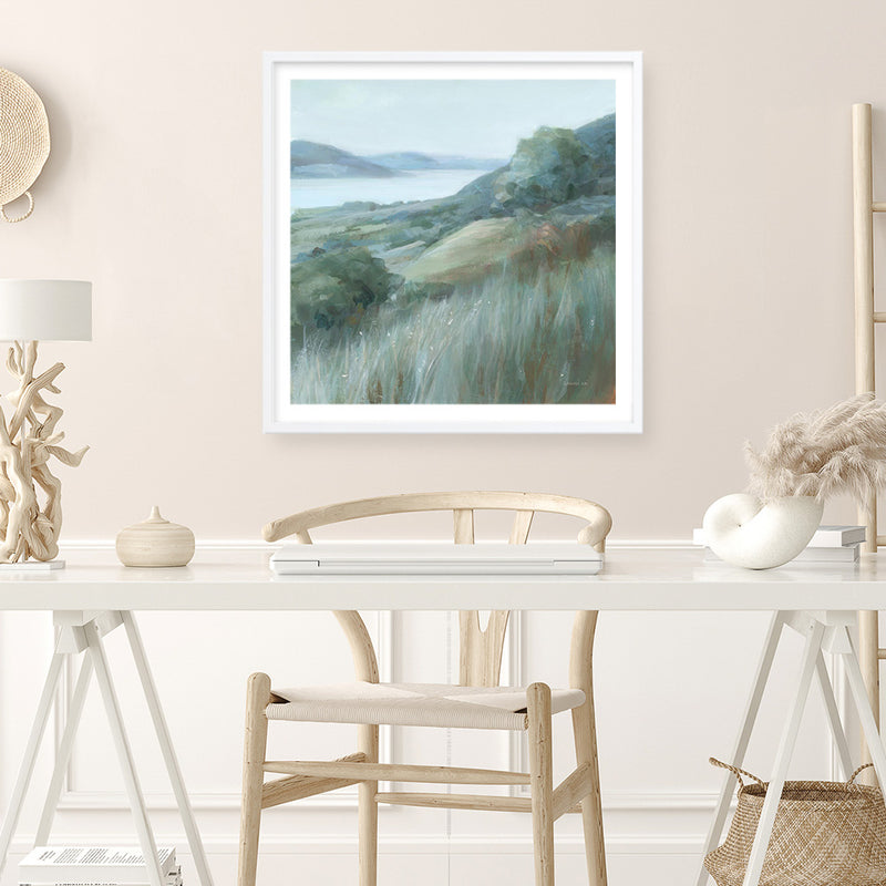 Stillness Hill (Square) Art Print
