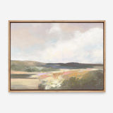 Dawn by the Water Neutral Canvas Print