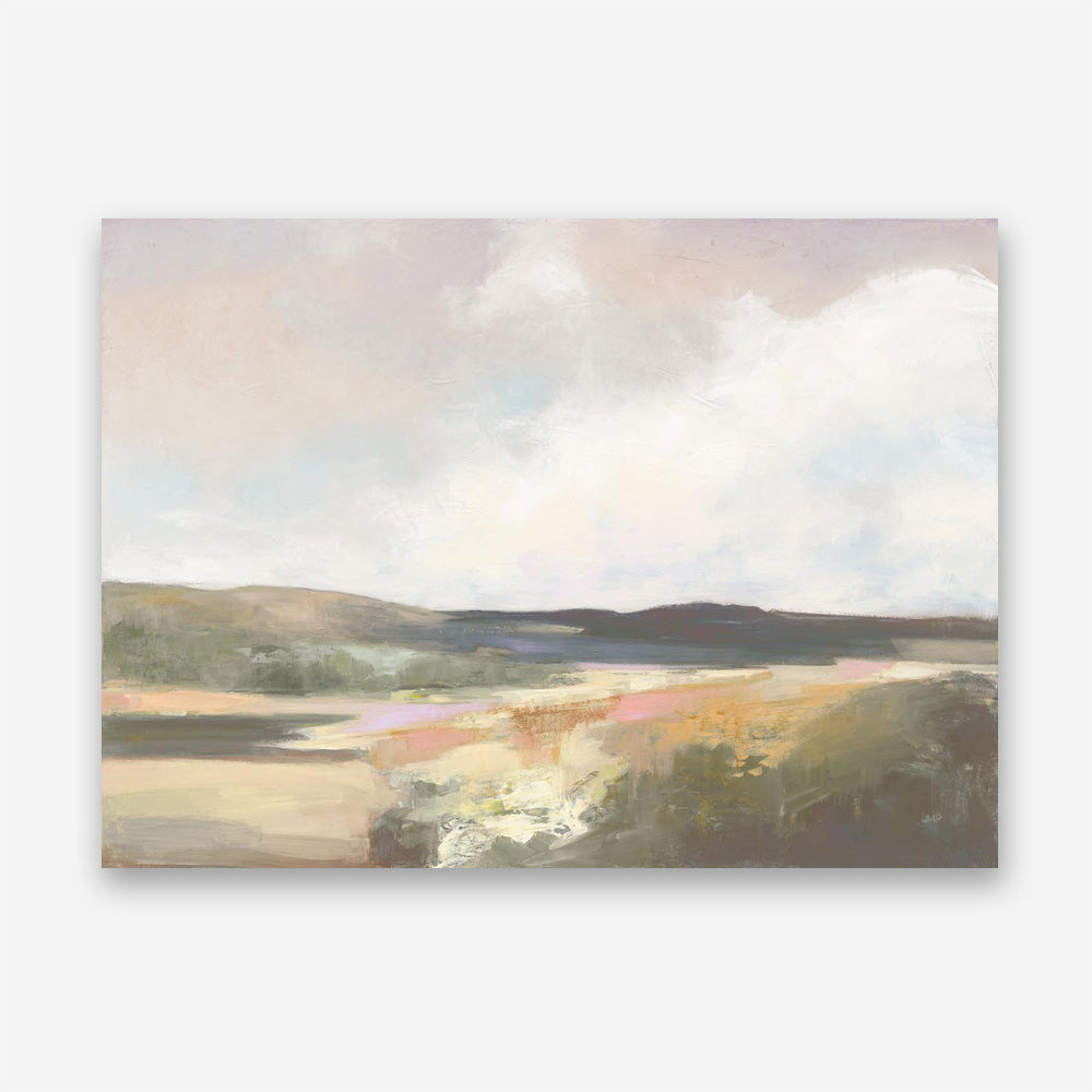Dawn by the Water Neutral Canvas Print