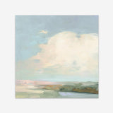 Colorful Horizon II Blue (Square) Art Print