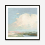 Colorful Horizon II Blue (Square) Art Print
