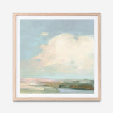 Colorful Horizon II Blue (Square) Art Print