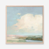 Colorful Horizon II Blue (Square) Art Print