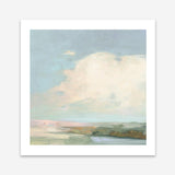 Colorful Horizon II Blue (Square) Art Print