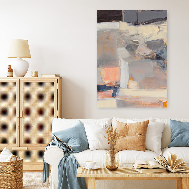 Beale Street Abstract II Canvas Print