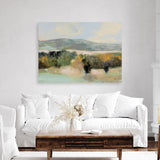 Distant Mountain Canvas Print