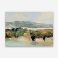 Distant Mountain Canvas Wall Art Print