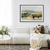 Distant Mountain Art Print