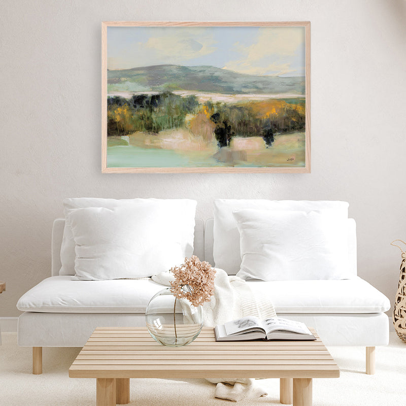 Distant Mountain Art Print