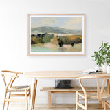 Distant Mountain Art Print