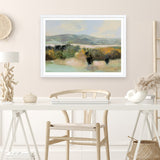 Distant Mountain Art Print