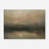 Evening Landscape Abstract Crop Art Print