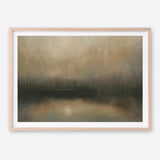 Evening Landscape Abstract Crop Art Print