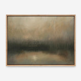 Evening Landscape Abstract Crop Canvas Print