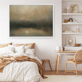 Evening Landscape Abstract Crop Canvas Print