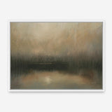 Evening Landscape Abstract Crop Canvas Print