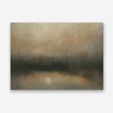 Evening Landscape Abstract Crop Canvas Print