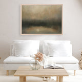 Evening Landscape Abstract Crop Art Print