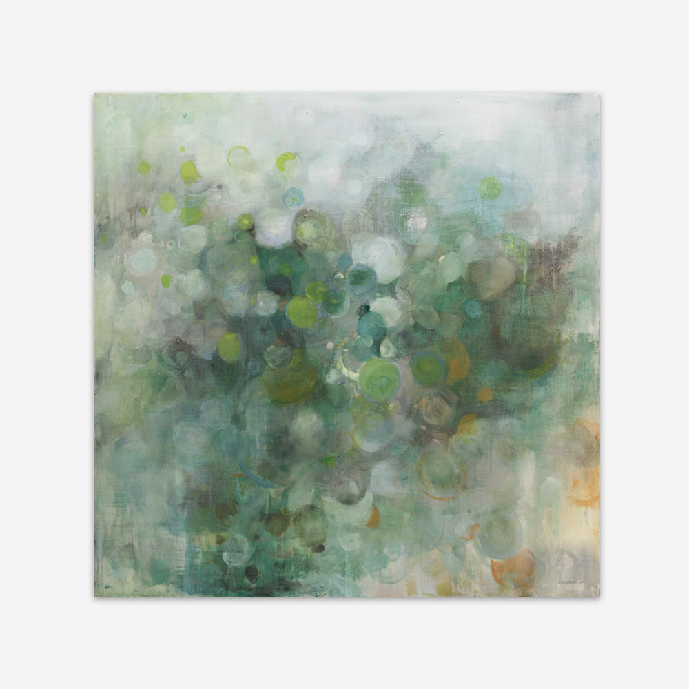Green Mist (Square) Art Print