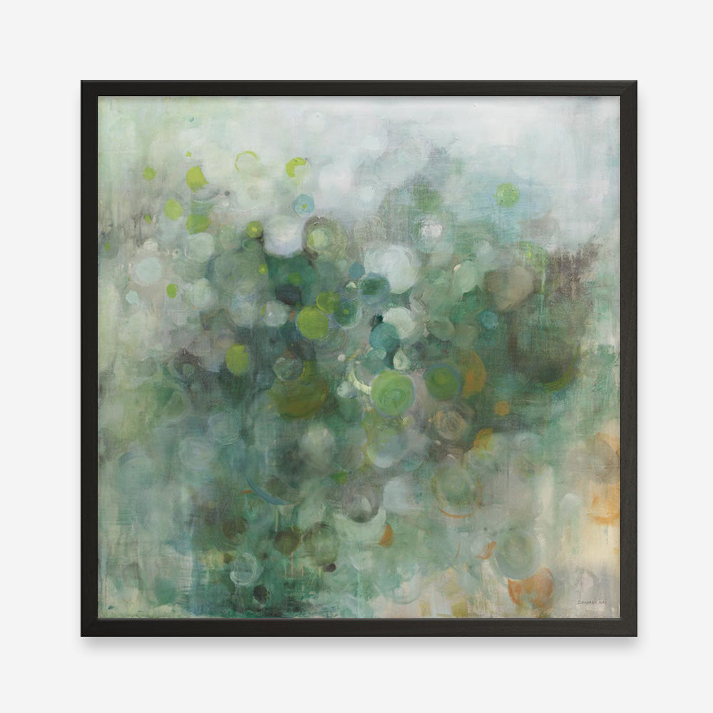 Green Mist (Square) Art Print