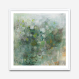 Green Mist (Square) Art Print