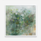 Green Mist (Square) Art Print