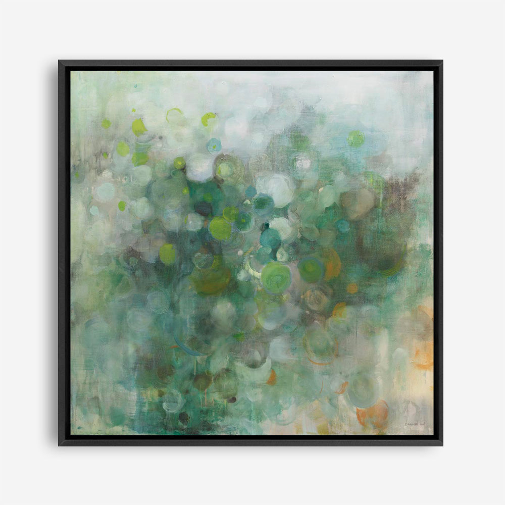 Green Mist (Square) Canvas Print