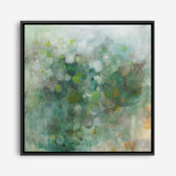 Green Mist (Square) Canvas Print