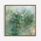 Green Mist (Square) Canvas Print